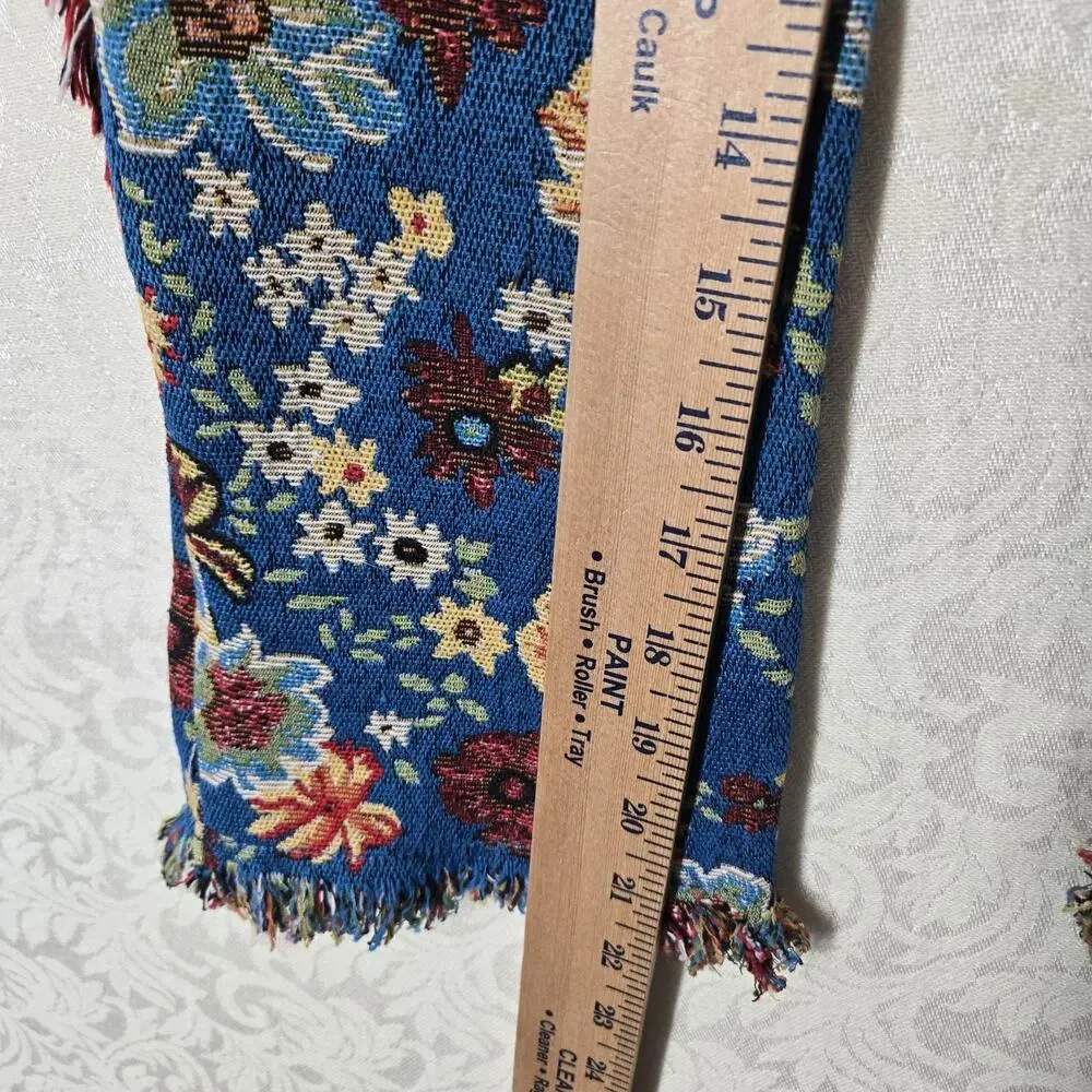 Rockstar Original Finn Slim Flare Tapestry Pants Boys sz 5T Blue Multi Floral - Picture 14 of 16